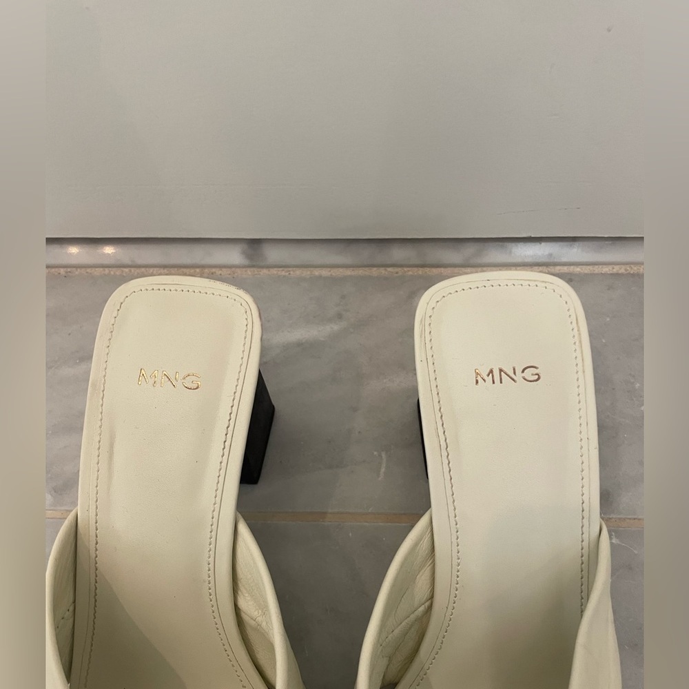 Mango Leather Wrap Sandals - Picture 4 of 7